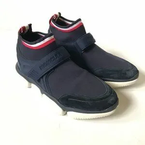 Moncler Shoes Moncler Barnie Grip Strap Sneakers High Tops